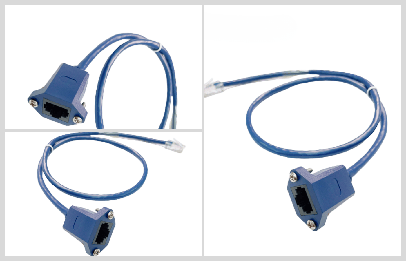 CAT5E Panel Mount Ethernet Cables