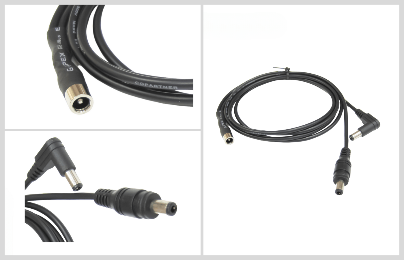 BNC TO DC AND DC ANGLED CABLE