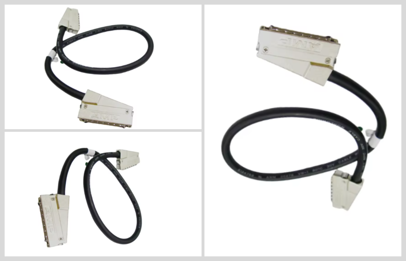 Male to female harness d-sub cable for kiosk