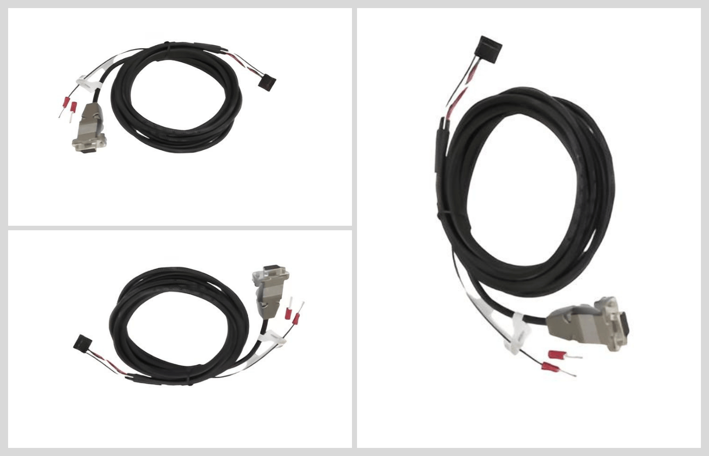 Molded cable assemblies D-Sub cable