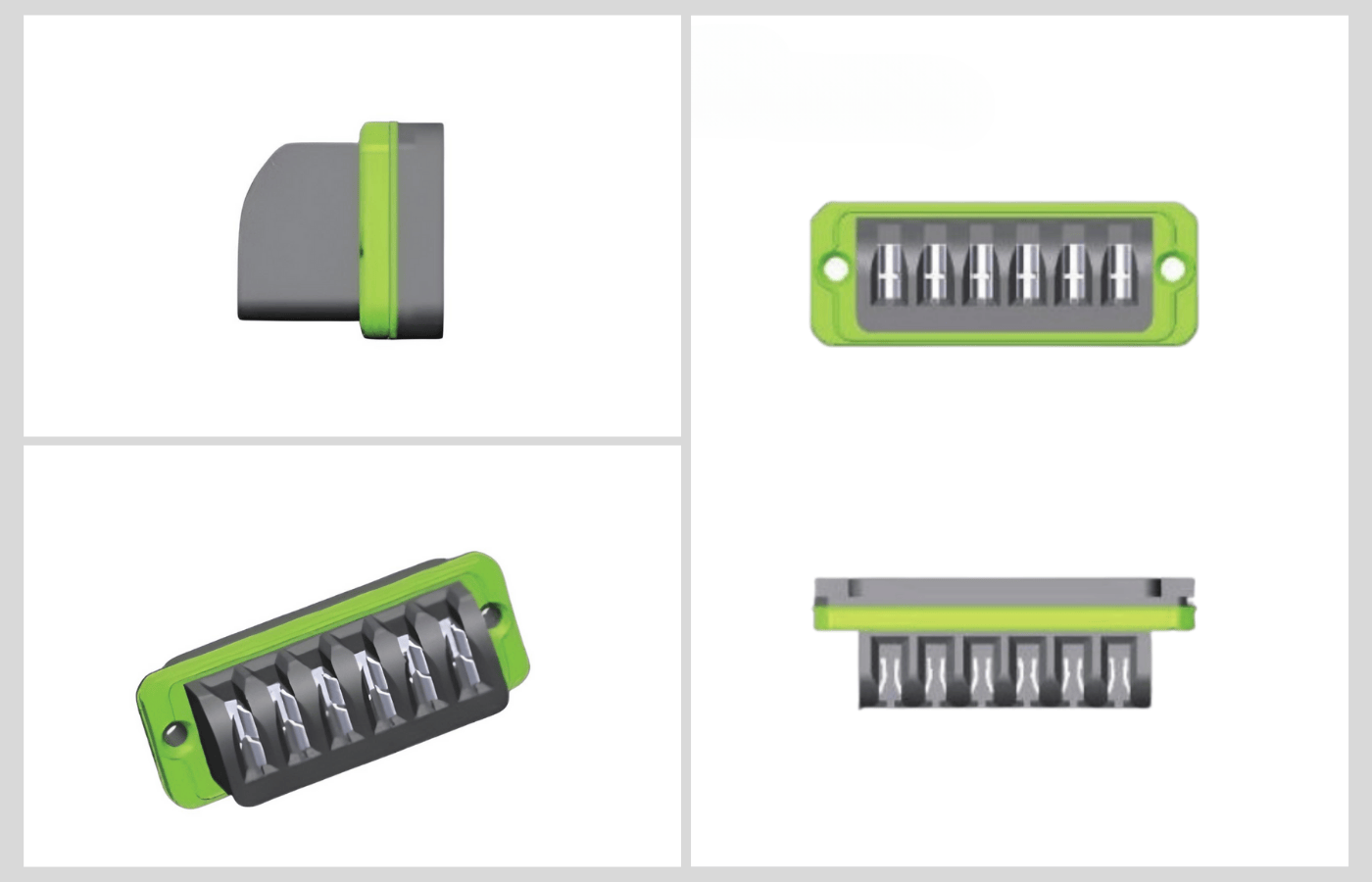 Custom 6Pin E-Bike Blade Connector