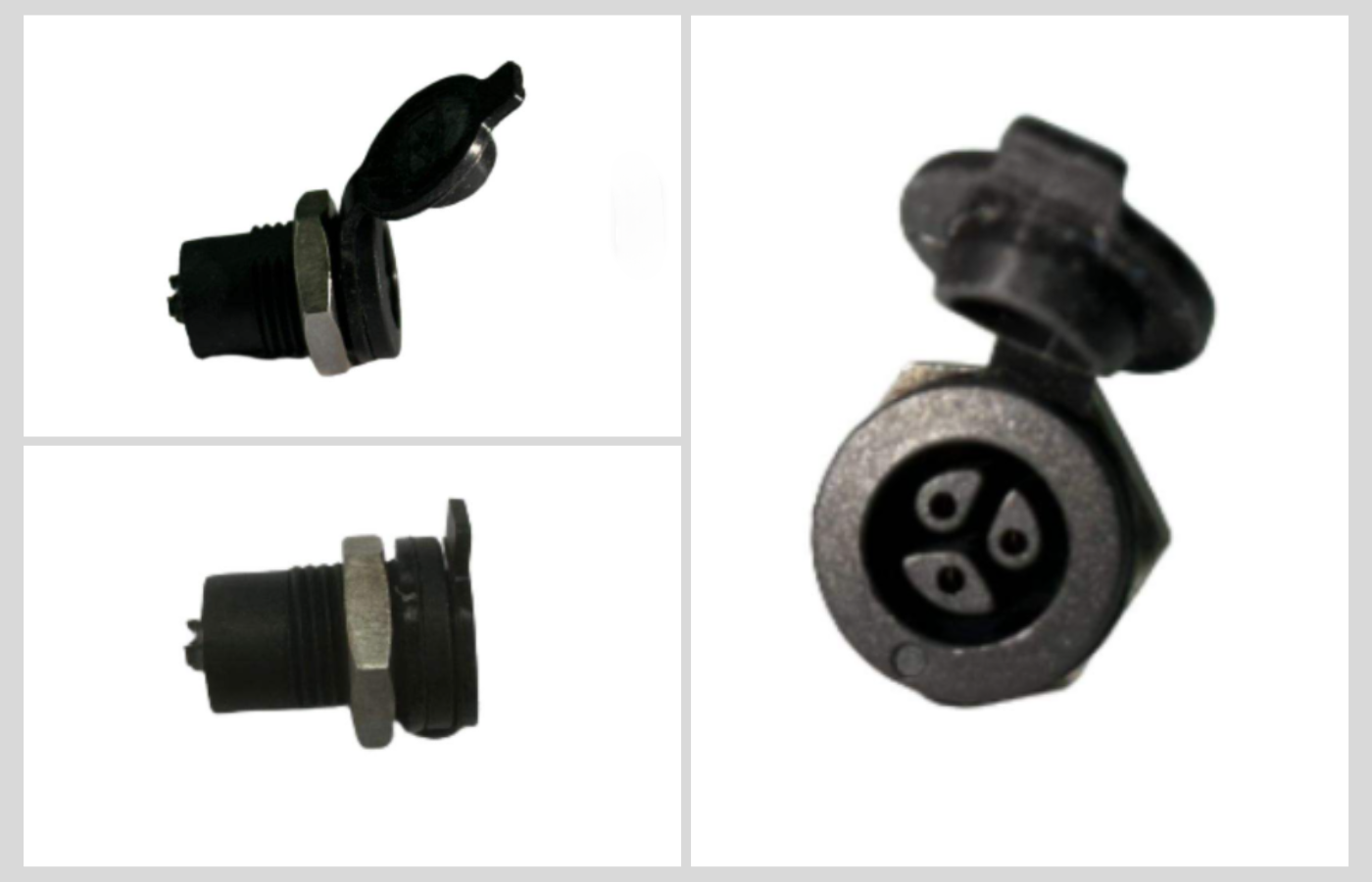 E-Bike 3Pin Male Female Power Adapter Cable