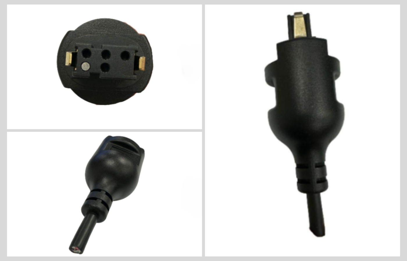 IP67 E-Bike Power Male Connector Cable