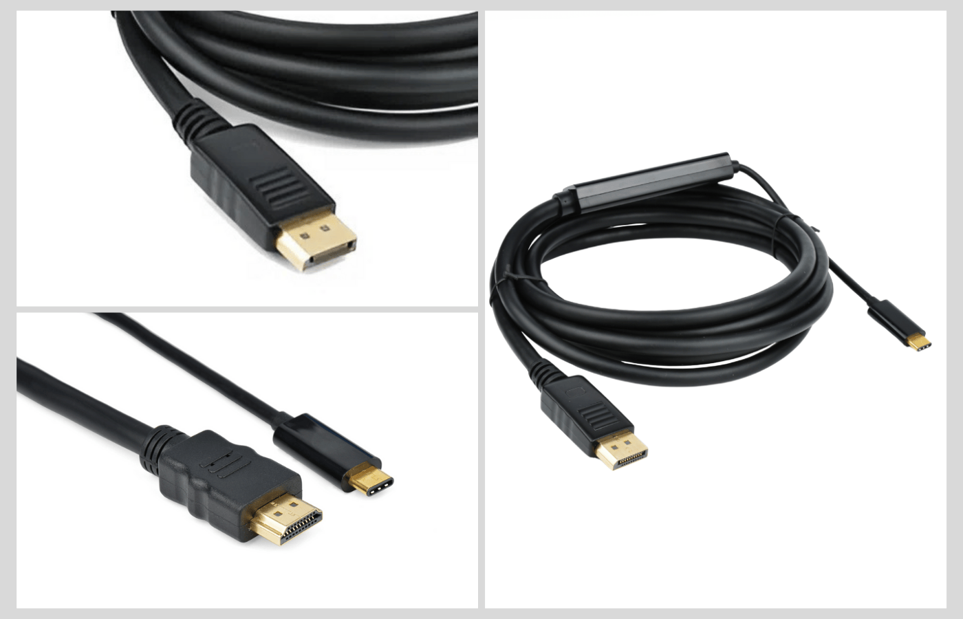 HDCP Bypass Type-C to DP Cable