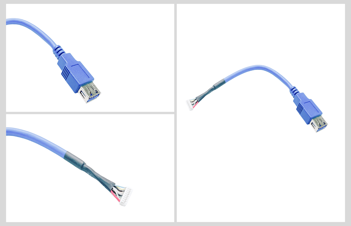 USB 3.0 A Type Female Cable Assembly